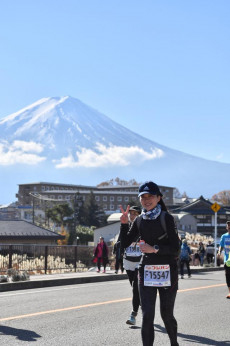 挑戰第一場海外賽事 - 2018-11-25富士山路跑